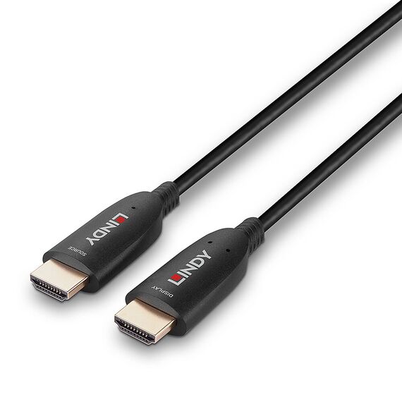 Lindy - HDMI cable - HDMI male to HDMI male - 30 m - fibr | 38513