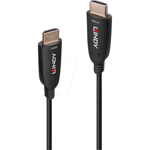 Lindy - HDMI cable - HDMI male to HDMI male - 30 m - fibr | 38513