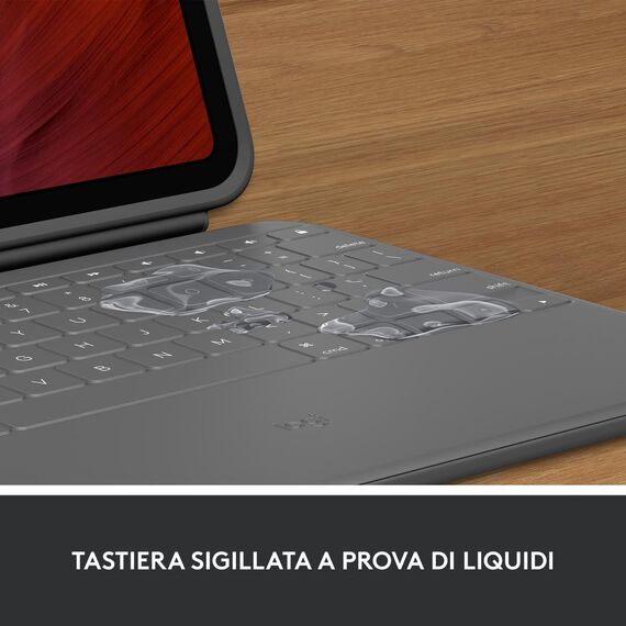 Logitech Rugged Folio - Keyboard and folio case - Ap | 920-011204