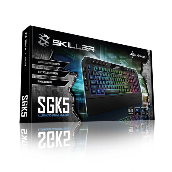 Sharkoon SKILLER SGK5 - Keyboard - backlit - USB  | 4044951020461
