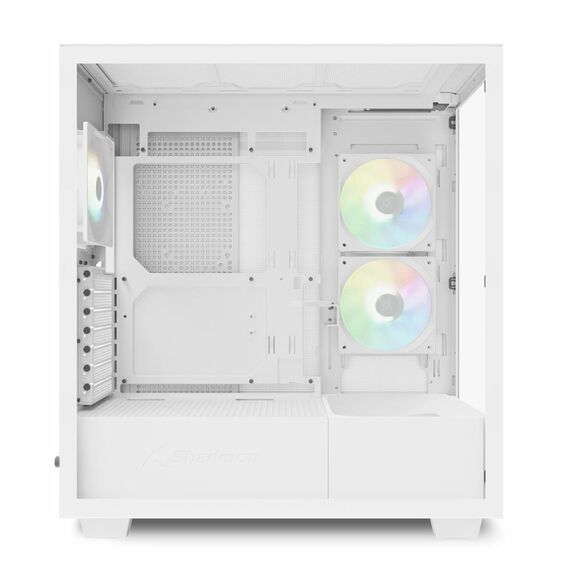 Sharkoon Rebel C60 White RGB ATX | 4044951040049