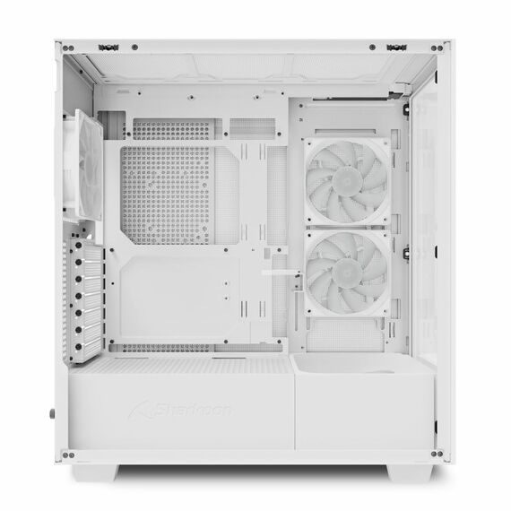 Sharkoon Rebel C60 White RGB ATX | 4044951040049