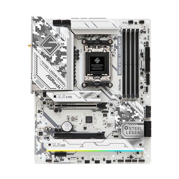 ASRock B650 Steel Legend WiFi - Motherboard -  | 90-MXBN90-A0UAYZ