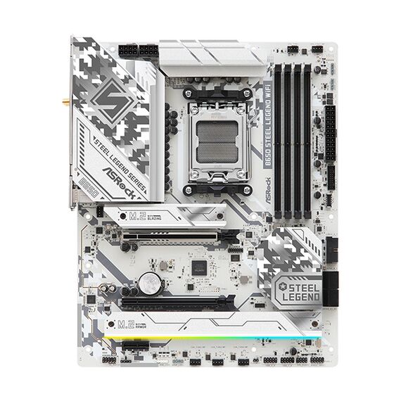 ASRock B650 Steel Legend WiFi - Motherboard -  | 90-MXBN90-A0UAYZ