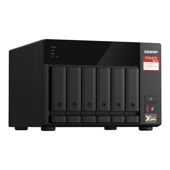 QNAP TVS-675 - NAS server - 6 bays - SATA 6Gb/s - RA | TVS-675-8G