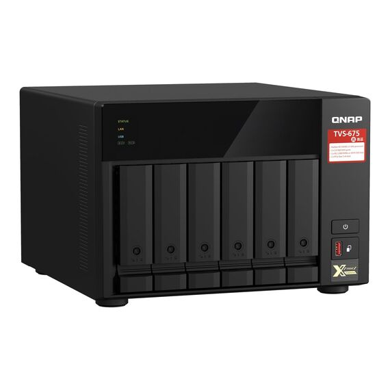 QNAP TVS-675 - NAS server - 6 bays - SATA 6Gb/s - RA | TVS-675-8G
