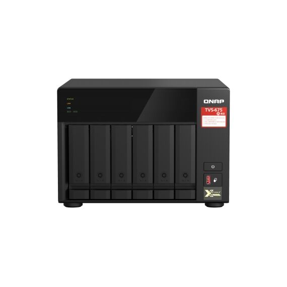 QNAP TVS-675 - NAS server - 6 bays - SATA 6Gb/s - RA | TVS-675-8G