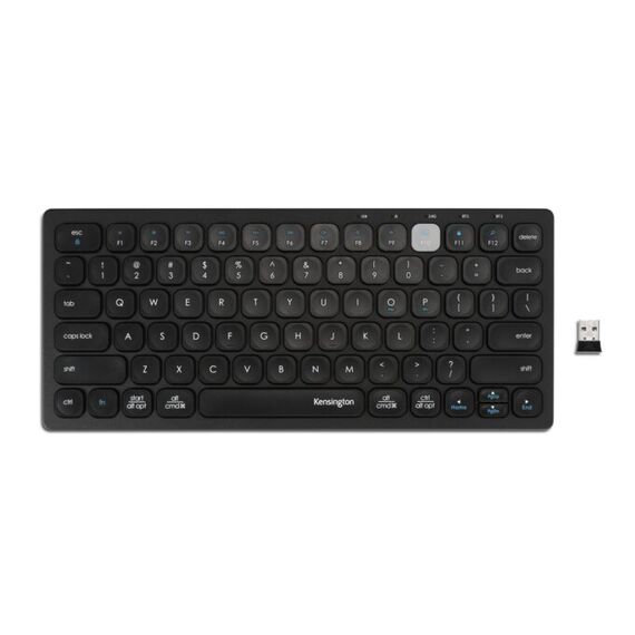 Kensington Multi-Device Dual Wireless Compact Keyboard | K75502WW