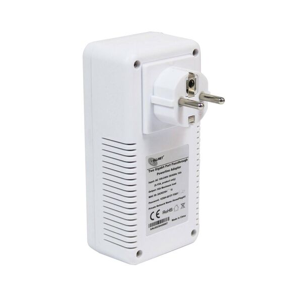 ALLNET Powerline 1200Mbit 2er Bundle Bridge ALL1681205v2Double