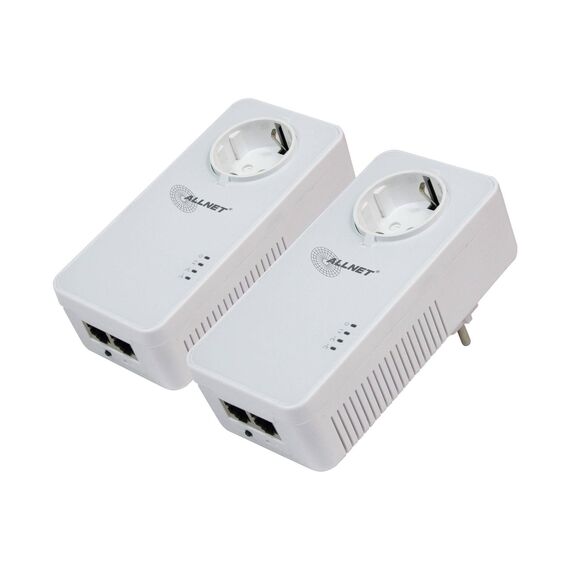 ALLNET Powerline 1200Mbit 2er Bundle Bridge ALL1681205v2Double