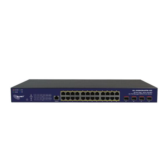ALLNET Switch smart managed Layer2 28 Port ALLSG8428v2FPM10G