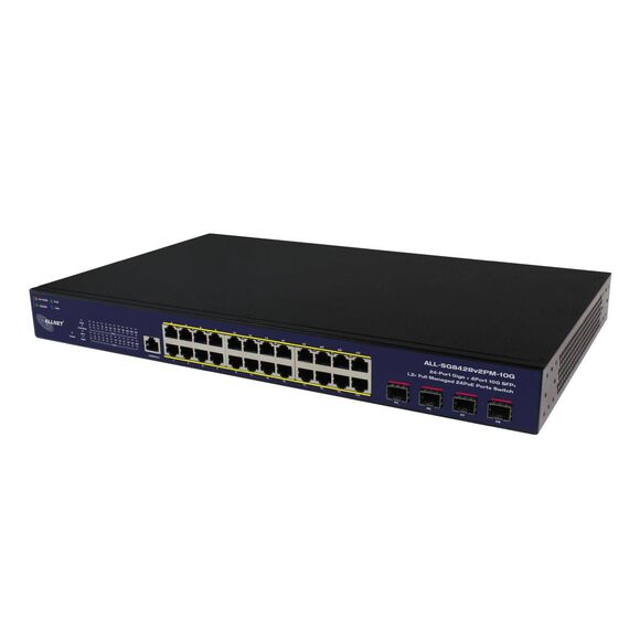 ALLNET Switch smart managed Layer2 28 Port ALLSG8428v2FPM10G