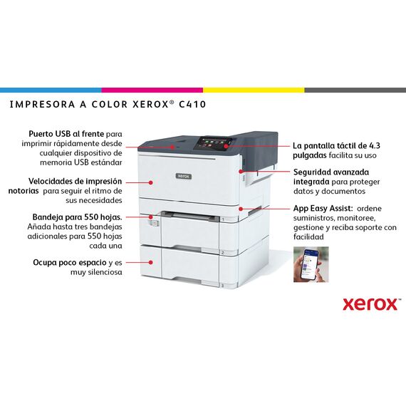 Xerox C410V/DN - Printer - colour - Duplex - laser - A | C410V_DN