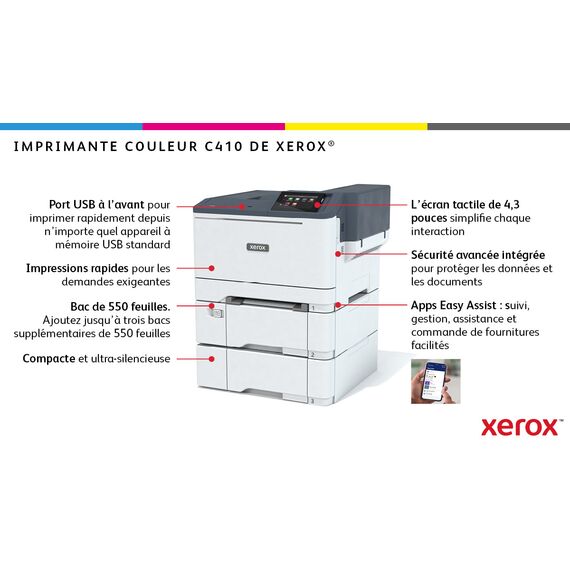Xerox C410V/DN - Printer - colour - Duplex - laser - A | C410V_DN