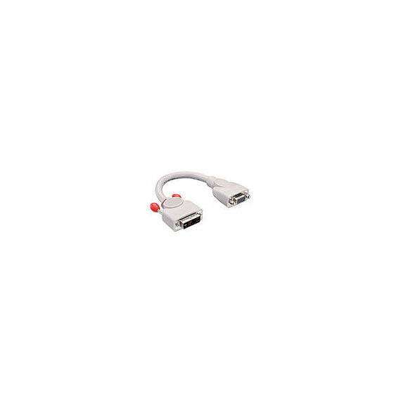 Lindy - VGA adapter - DVI-A (M) to HD-15 (VGA) (F) - 20 c | 41222