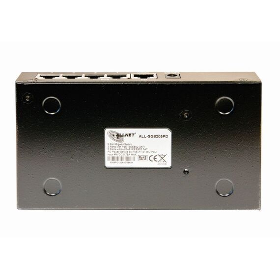 ALLNET ALL-SG8205PD - Unmanaged - L2 - Gigabit Ethernet (10/100/1
