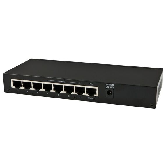 ALLNET ALL-SG8208PD - Unmanaged - Gigabit Ethernet (10/100/1000)