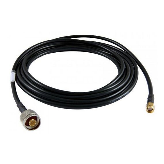 ALLNET ANT-CAB-LMR195-SMAM-NM-500 - 5 m - R-SMA - N-type - Black