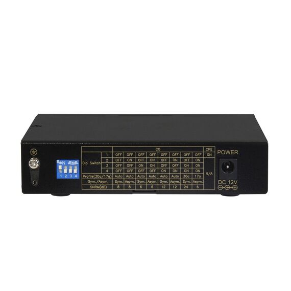ALLNET ALL-MC116VDSL2 - 2x RJ45 - SFP - Black - 160 Mbit/s - 10BA