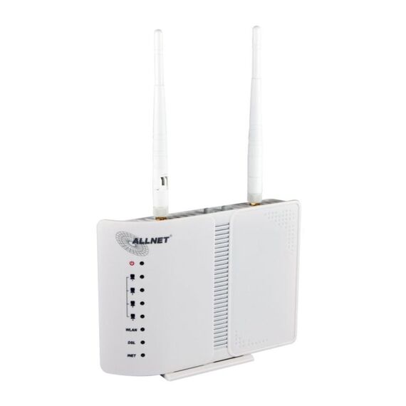 ALLNET ALL-WR02400N - Wireless router - DSL modem - 4-port switch