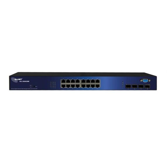ALLNET ALL-SG8420M - Managed - L2 - Gigabit Ethernet (10/100/1000