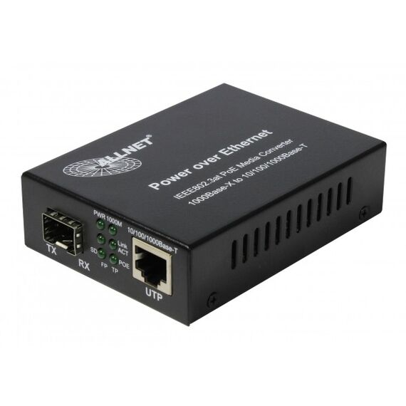 ALLNET ALL-MC202P-SFP1-POE - 1000 Mbit/s -  | ALL-MC202P-SFP1-PoE