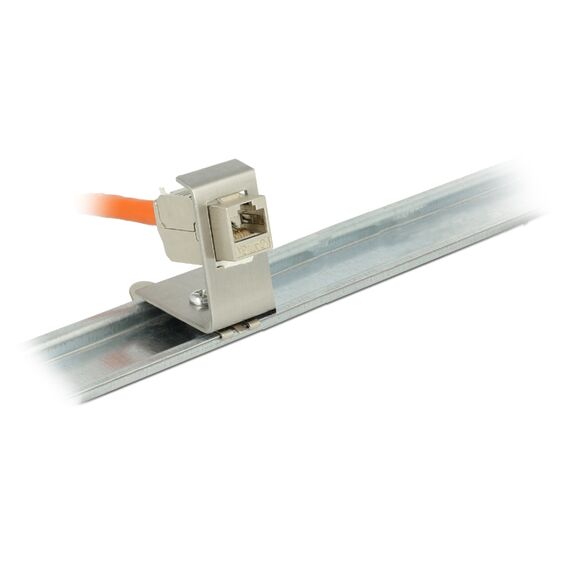 DeLOCK - Modular insert DIN-rail mounting bracket - 1 por | 86259