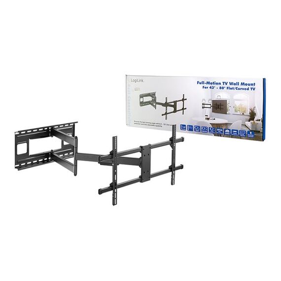 LogiLink - Mounting kit (wall mount) - full-motion - for | BP0138