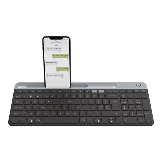 Logitech Slim Multi-Device K580 - Keyboard - Bluetoo | 920-009274