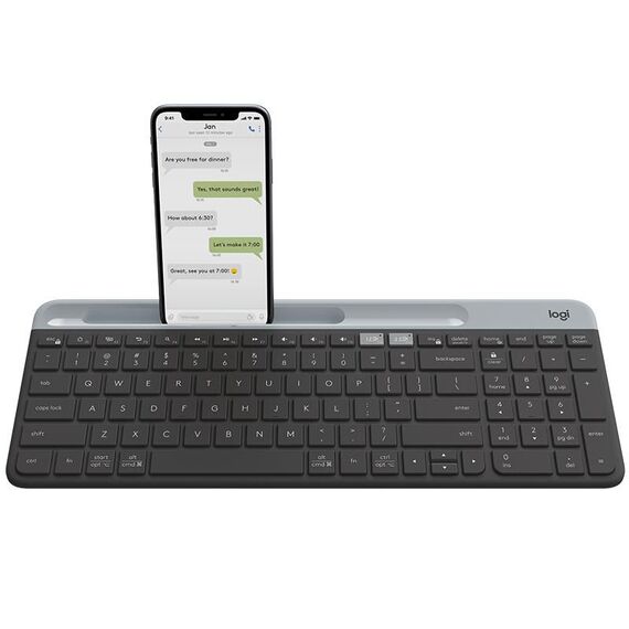 Logitech Slim Multi-Device K580 - Keyboard - Bluetoo | 920-009274