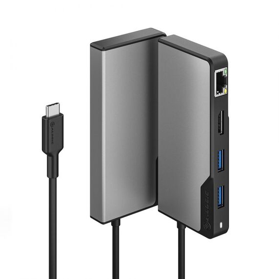 ALOGIC USB-C Fusion ALPHA 5-in-1 Hub V2 - Dockin | UCFUPRGEV2-SGR