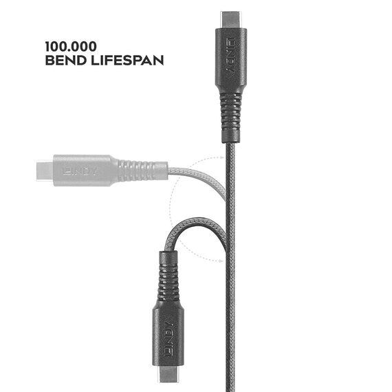 Lindy - Lightning cable - 24 pin USB-C male to Lightning  | 31288