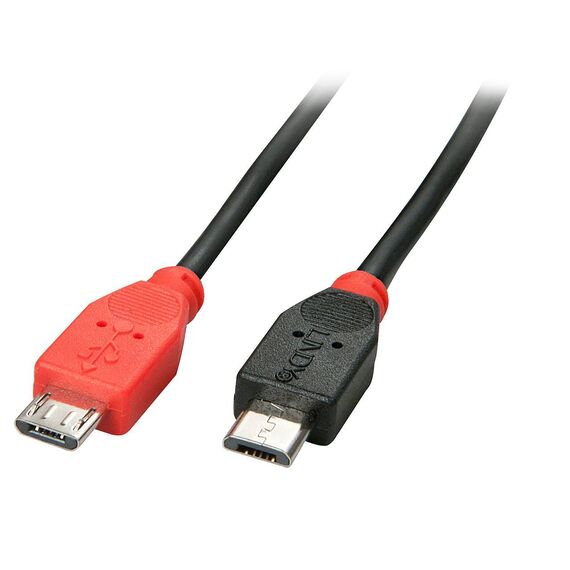 Lindy - USB cable - Micro-USB Type B (M) to Micro-USB Typ | 31758