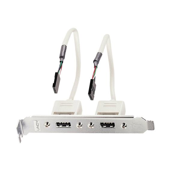 Lindy - USB panel - 5 pin USB 2.0 header (F) to USB (F) - | 33147