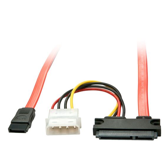 Lindy - SATA cable - 4 PIN internal power, SATA to SATA c | 33364