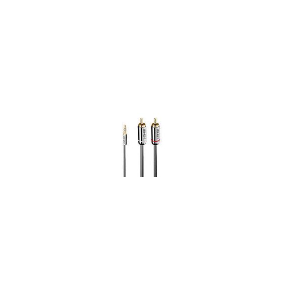 Lindy Cromo Line - Audio cable - mini-phone stereo 3.5 mm | 35332