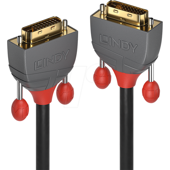 Lindy Anthra Line - DVI cable - dual link - DVI-D (M) to  | 36227