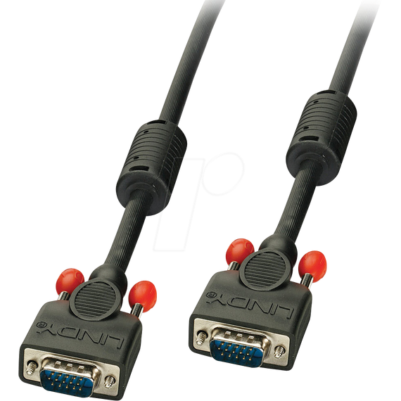 Lindy - VGA cable - HD-15 (VGA) (M) to HD-15 (VGA) (M) -  | 36379