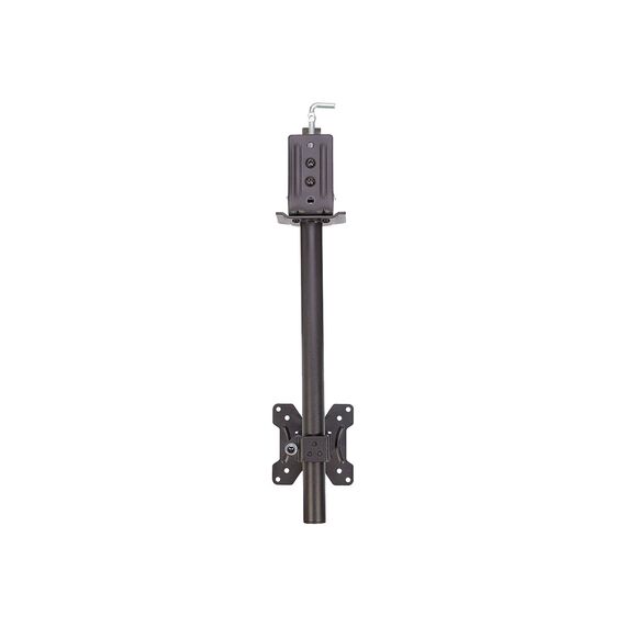 Lindy Single Display Short Bracket w/ Pole &amp Desk Clam | 40656