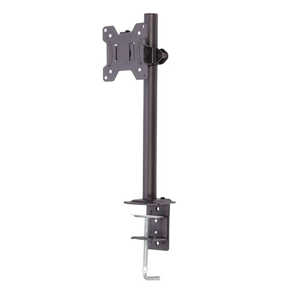 Lindy Single Display Short Bracket w/ Pole &amp Desk Clam | 40656