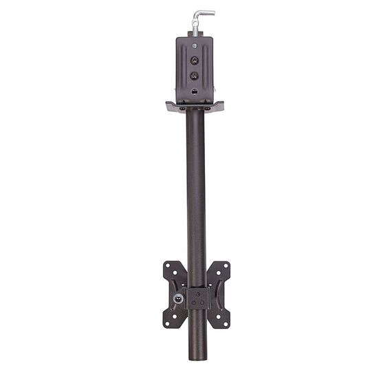 Lindy Single Display Short Bracket w/ Pole &amp Desk Clam | 40656