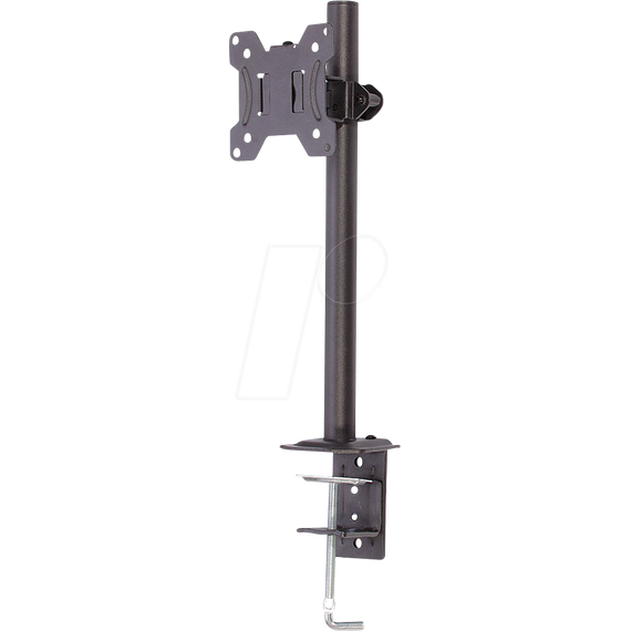 Lindy Single Display Short Bracket w/ Pole &amp Desk Clam | 40656