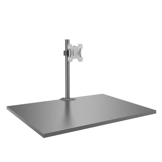 Lindy Single Display Short Bracket w/ Pole &amp Desk Clam | 40656