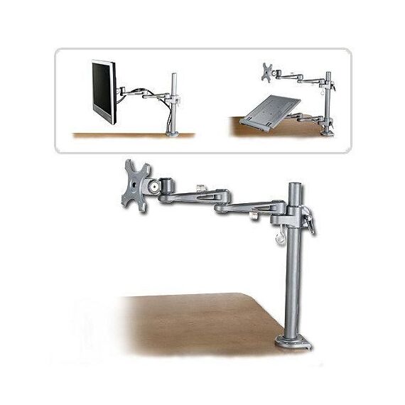 Lindy Adjustable LCD Arm - Mounting component (articulati | 40696