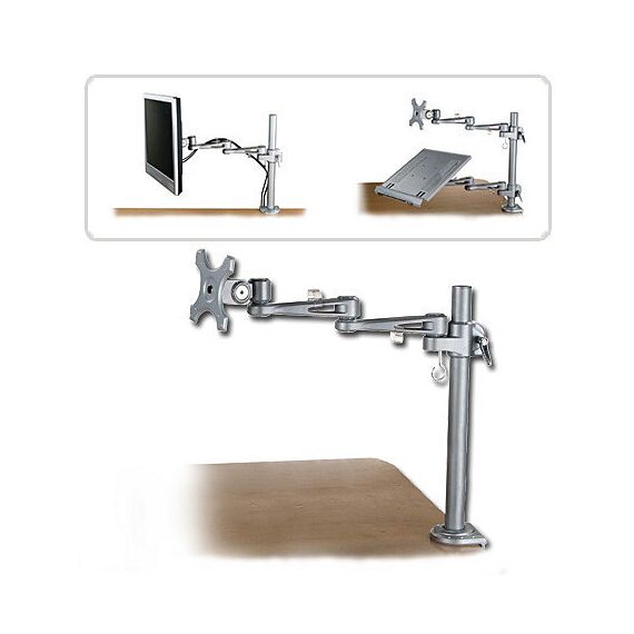 Lindy Adjustable LCD Arm - Mounting component (articulati | 40696