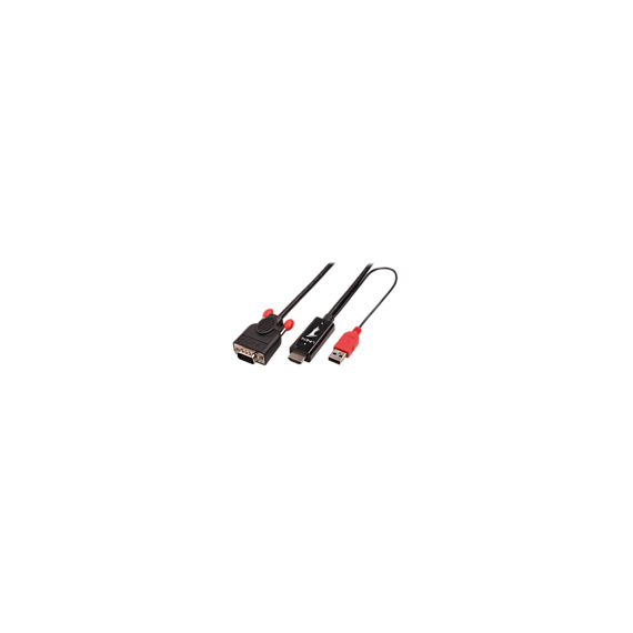 Lindy HDMI to VGA Adapter cable - Video converter - HDMI  | 41457