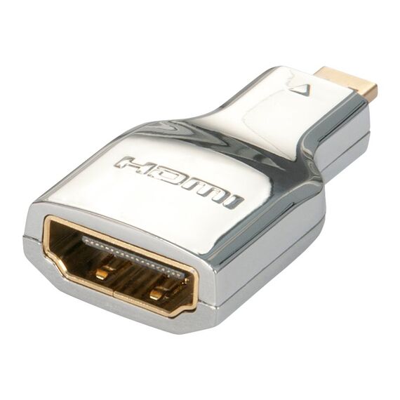 Lindy CROMO - HDMI adapter - 19 pin micro HDMI Type D mal | 41510