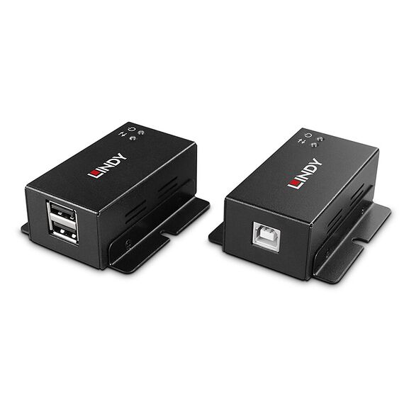 Lindy 50m 2 Port USB 2.0 Cat / 6 Extender - Digital - Net | 43386
