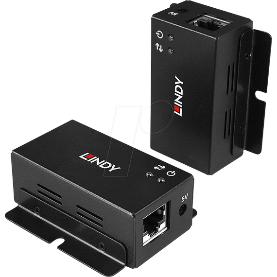 Lindy 50m 2 Port USB 2.0 Cat / 6 Extender - Digital - Net | 43386