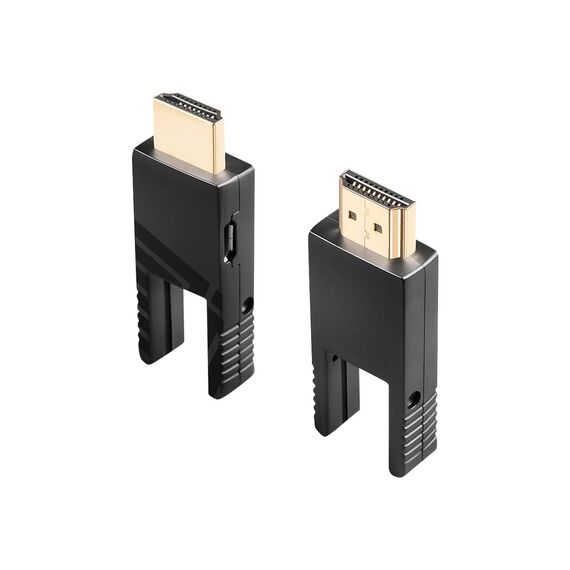 Lindy - HDMI cable with Ethernet kit - 19 pin micro HDMI  | 38326